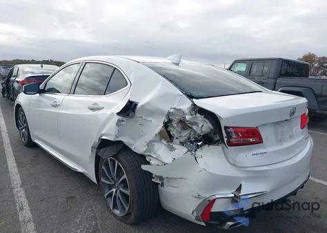 2018 Acura Tlx Tech Pkg z USA, uszkodzony, nr VIN 19UUB3F56JA006284